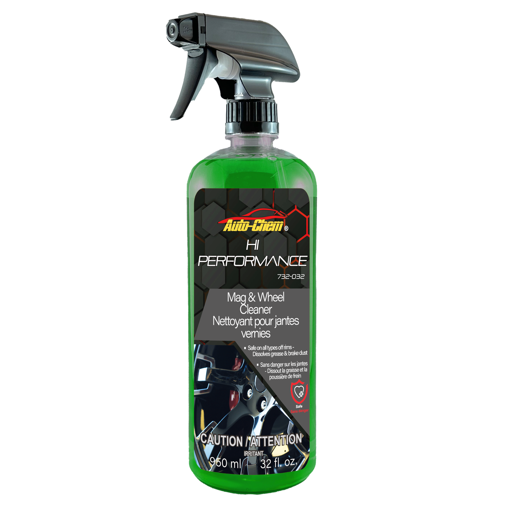 HI PERFORMANCE – CLEAR COATED WHEEL CLEANER