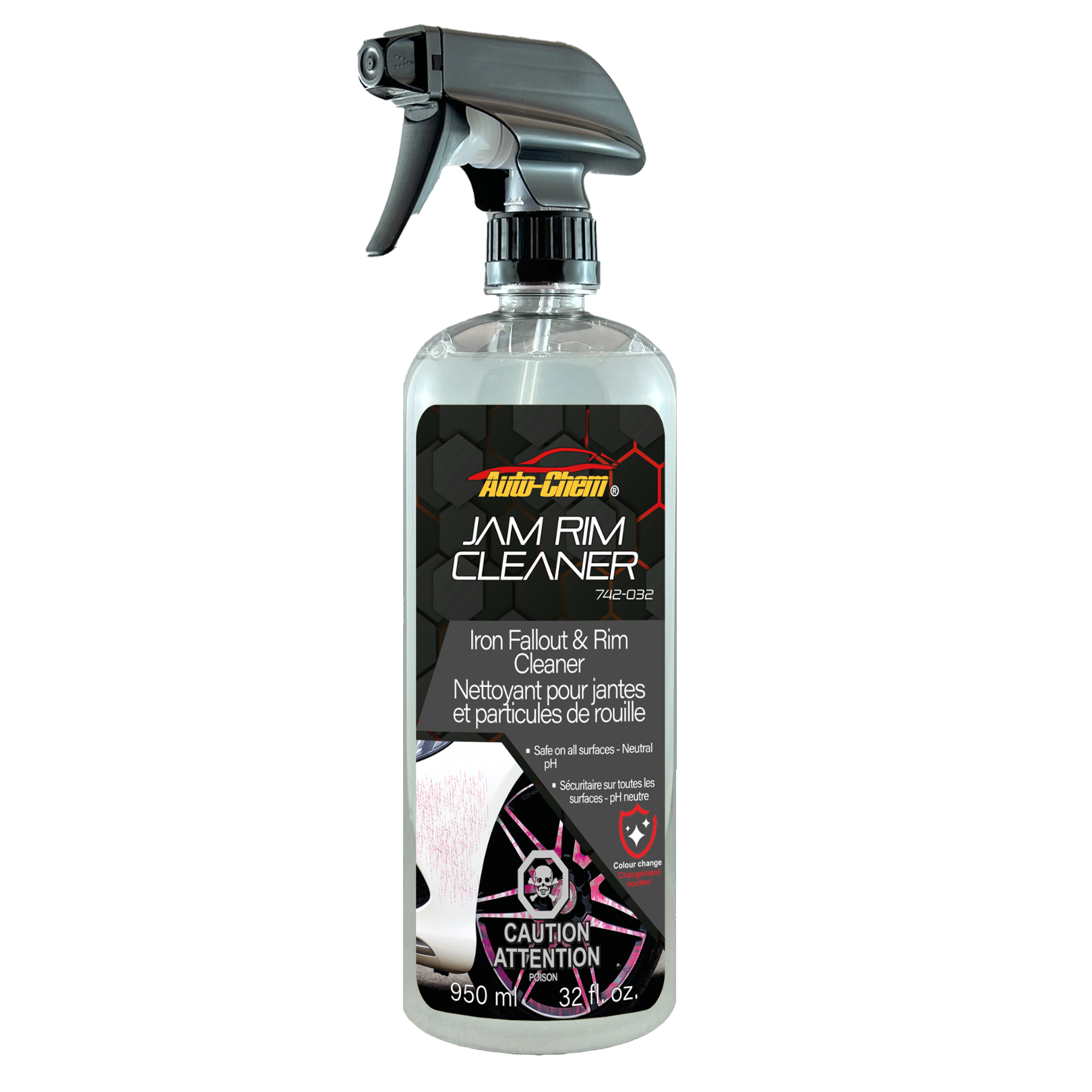 JAM RIM CLEANER – NETTOYANT JANTES & PARTICULES DE FER